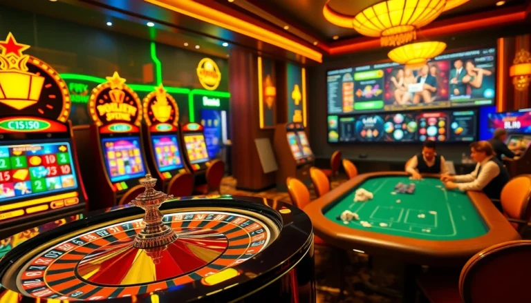 Experience thrilling online gaming at https://88aavega.com/ with vibrant slot machines and a lively roulette wheel.